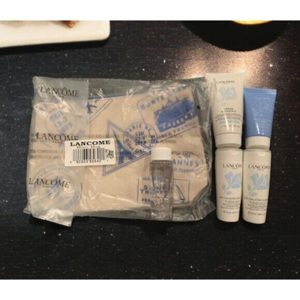 LANCOME Hydrating Gel Mask • 2 x Gentle Makeup Remover Milk • Micellar Water +